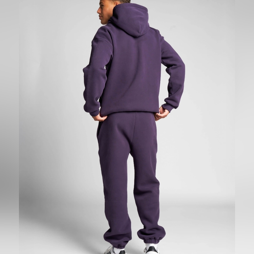 🥰2-Pc SeT ❤️NIP❤️ Comfrt SIGNATURE HOODIE & SWEATPANTS BLACKBERRY S/M - Picture 6 of 16